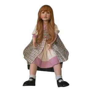 Berdine Creedy Masterpiece Gallery Amaria Porcline Doll 1998 Signed And Numbered